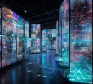 数字与现实的未来革命，数字展览，突破与创新的数字未来范式