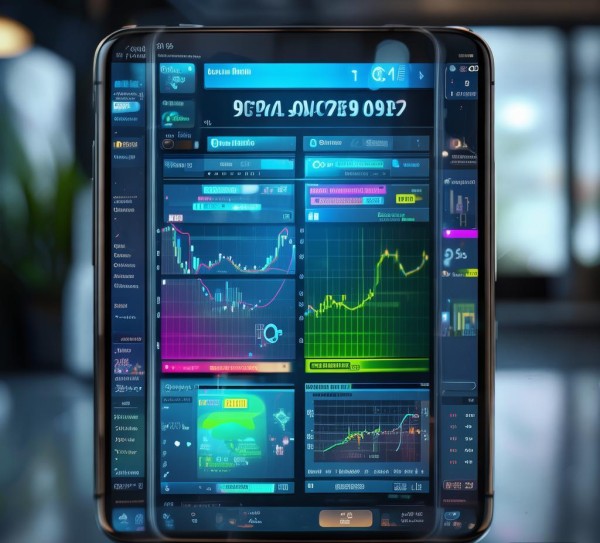 商务动态表盘手机壁纸，提升商务氛围的视觉盛宴